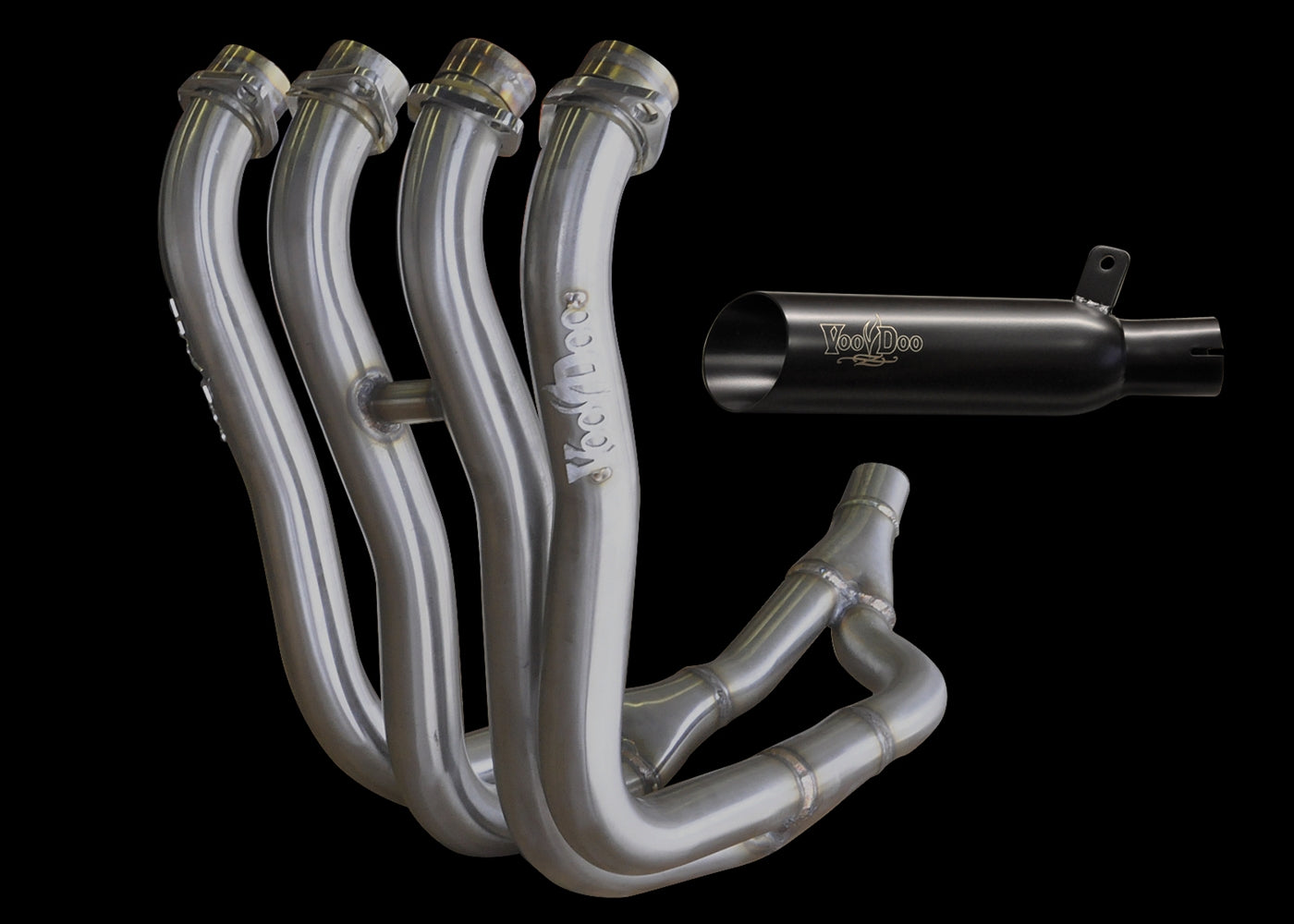 SHORTY 4 INTO 1 GSXR600 01-05 GSXR750 00-05 GSXR1000 01-04 BLACK VEFSGSXR671K1B*