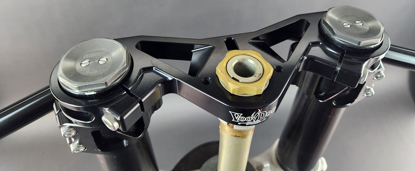 TOP TRIPLE TREE KIT GSXR1000 17-25 BLACK VTTKITGSXR1L7*