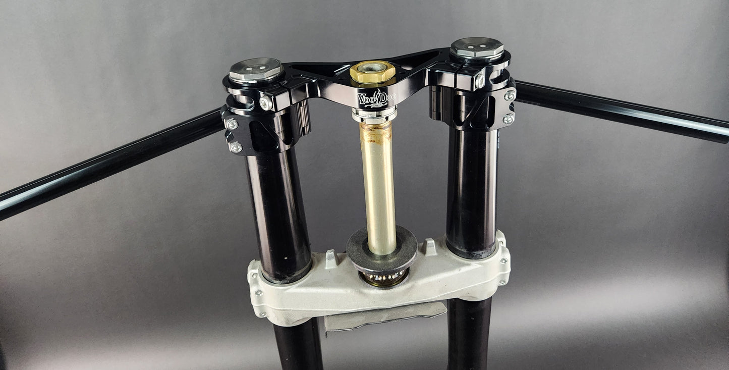 TOP TRIPLE TREE KIT GSXR1000 17-25 BLACK VTTKITGSXR1L7*