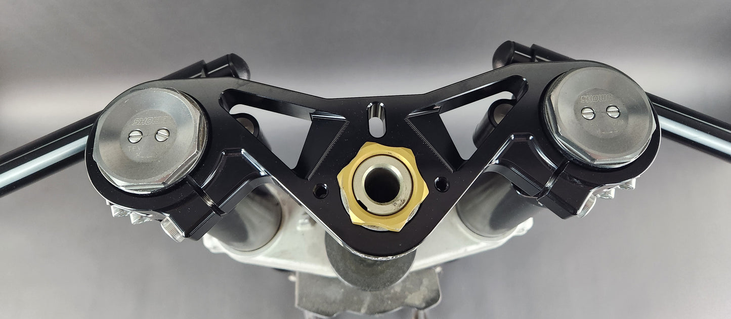 TOP TRIPLE TREE KIT GSXR1000 17-25 BLACK VTTKITGSXR1L7*