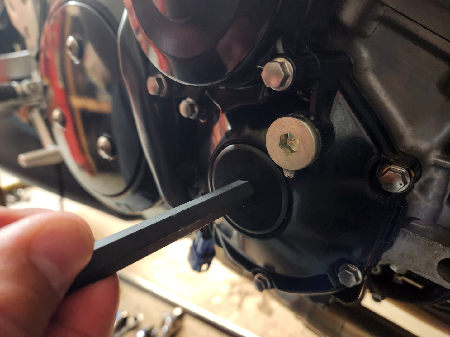 CRANKSHAFT INSPECTION COVER SUZUKI VOODOO VCCINSGSXR1L7B