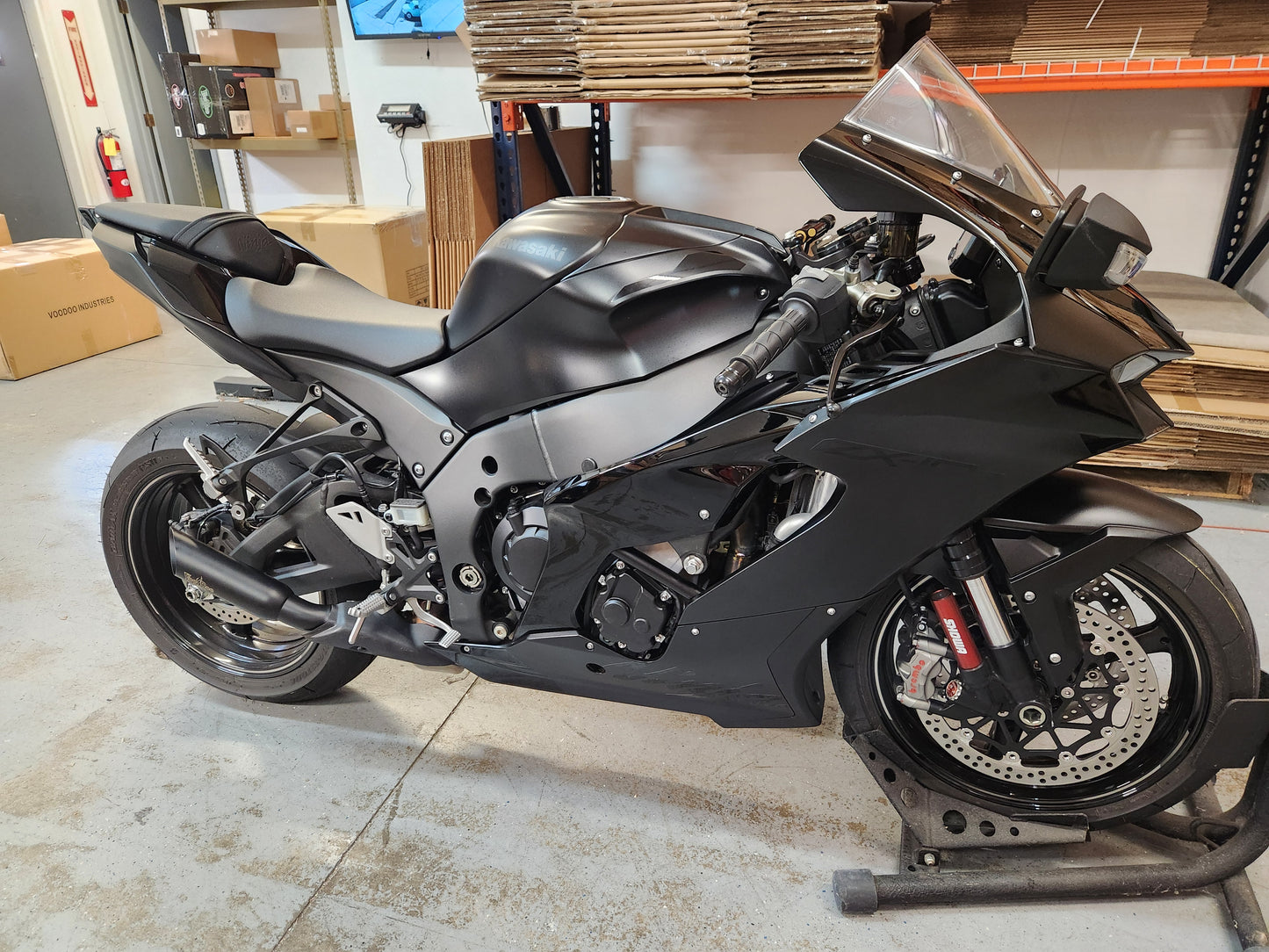 SHORTY ZX10R 16-25 BLACK VEZX10L6B