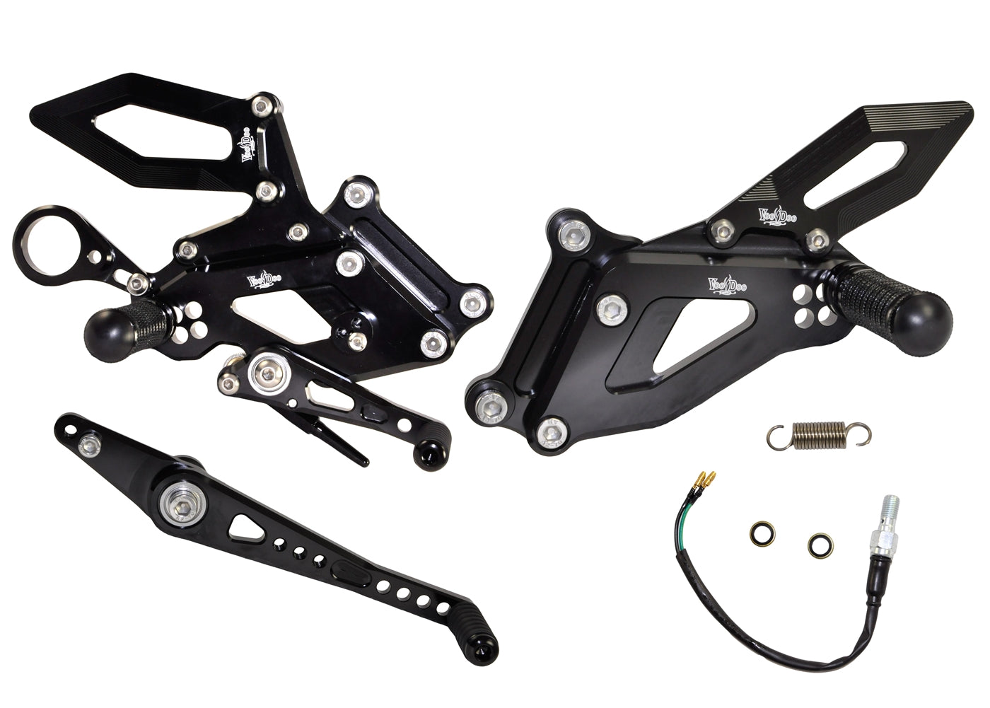 REAR SET S1000RR 15-17 BLACK VRD1328