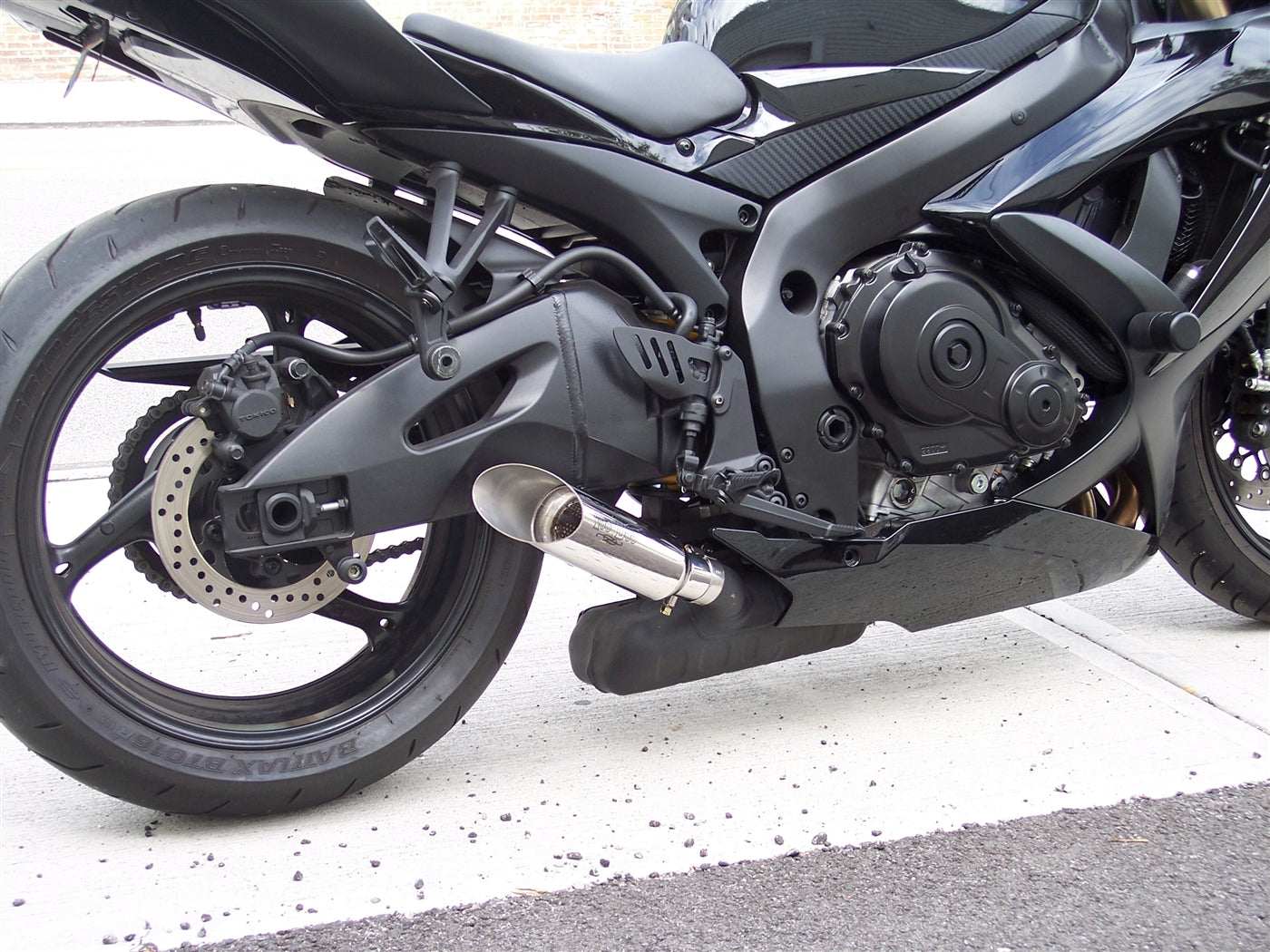 SHORTY GSXR600 GSXR750 08-09 POLISHED VEGSXR67K8P