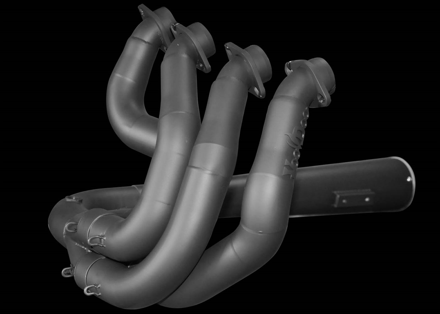SIDEWINDER MEGAPHONE GSXR1000 07-25 BLACK VSEGSXR1K7B*