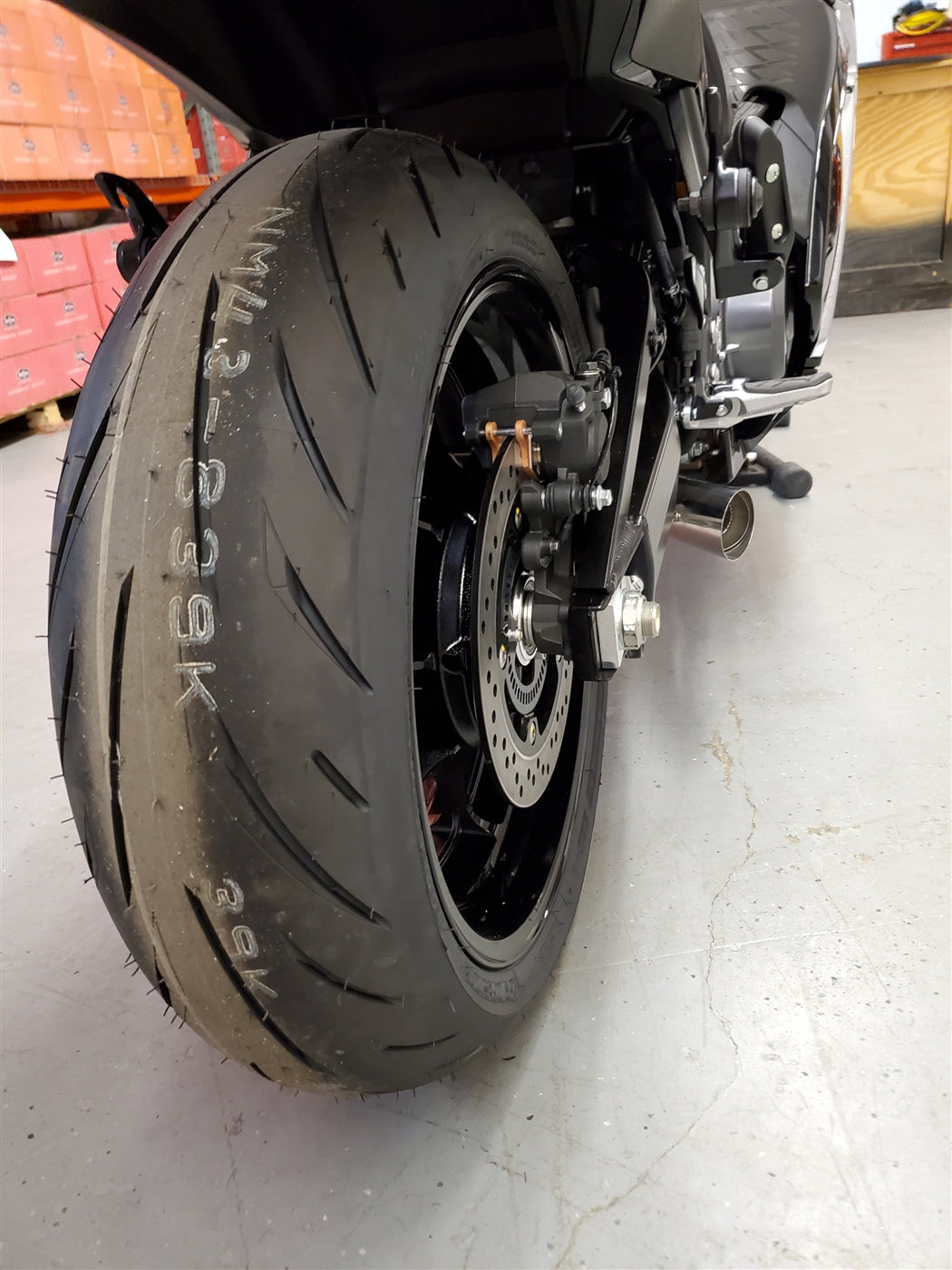 SHORTY DUAL X-PIPE HAYABUSA 22-25 BLACK VEBUSAM2CDB*