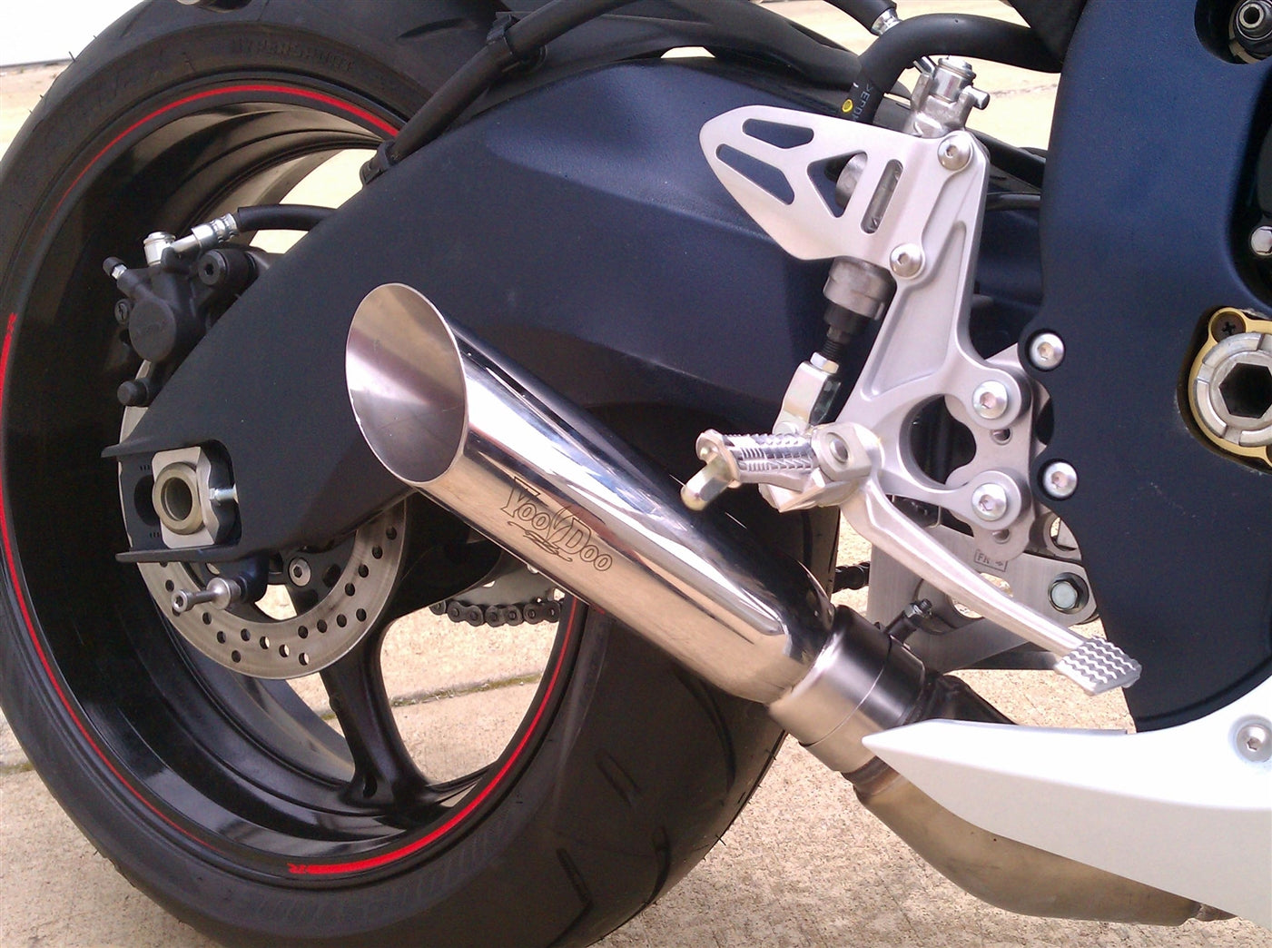 SHORTY GSXR1000 12-16 POLISHED VEGSXR1L2P