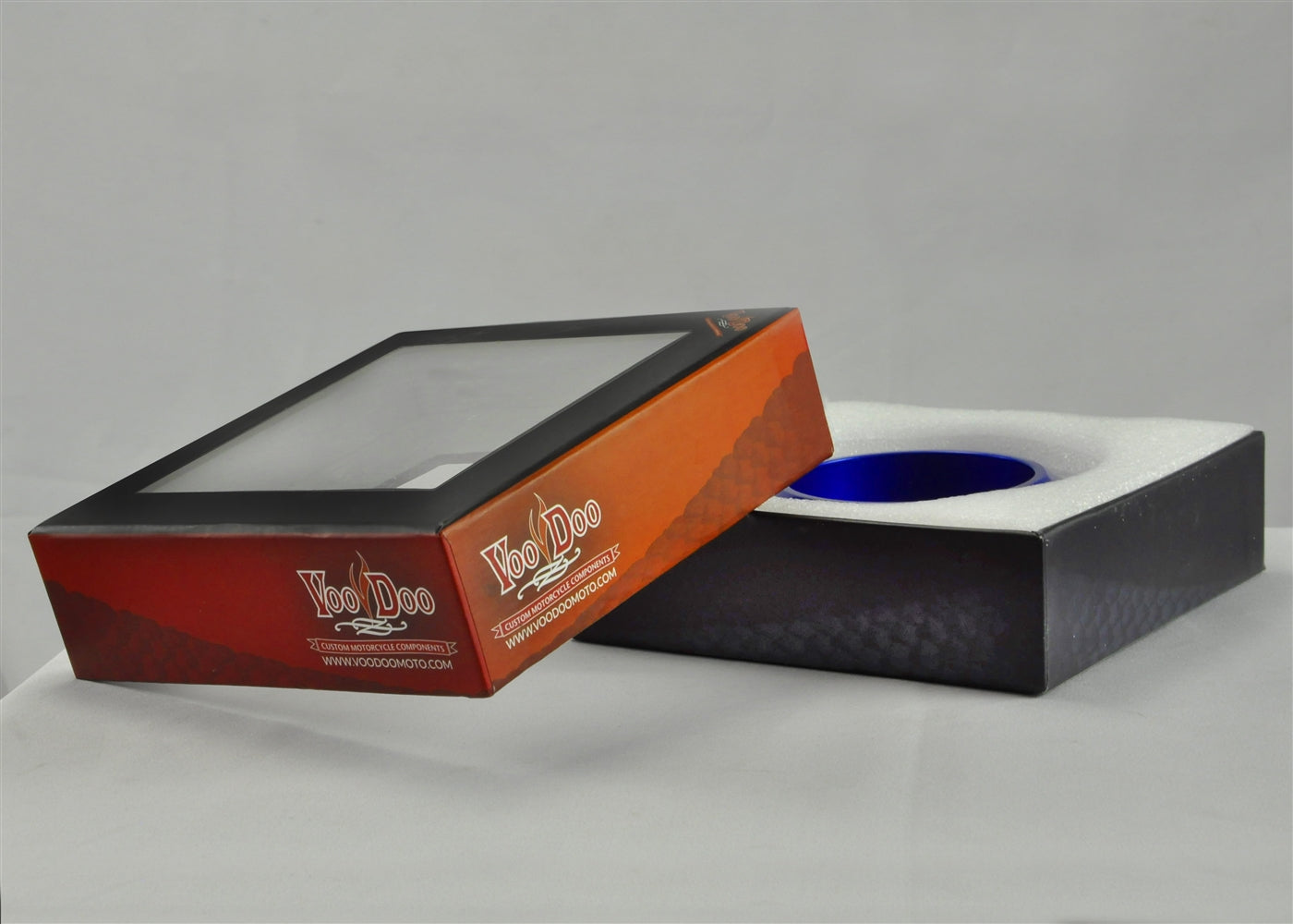 MEGAPHONE ENDCAP BILLET BLACK VMECB