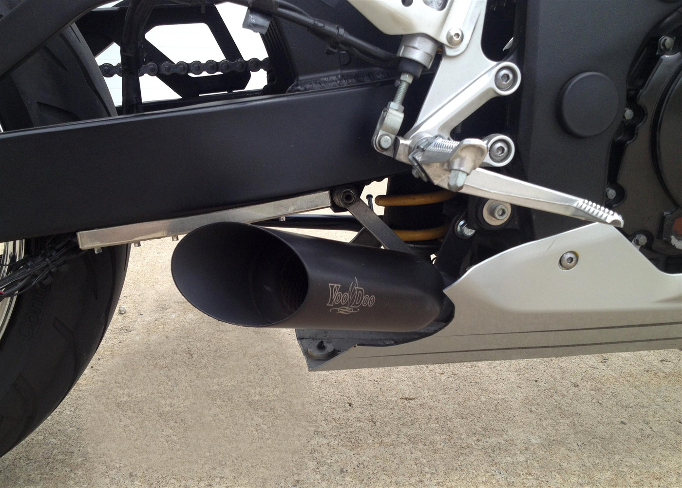 SHORTY 4 INTO 1 GSXR600 01-05 GSXR750 00-05 GSXR1000 01-04 BLACK VEFSGSXR671K1B*