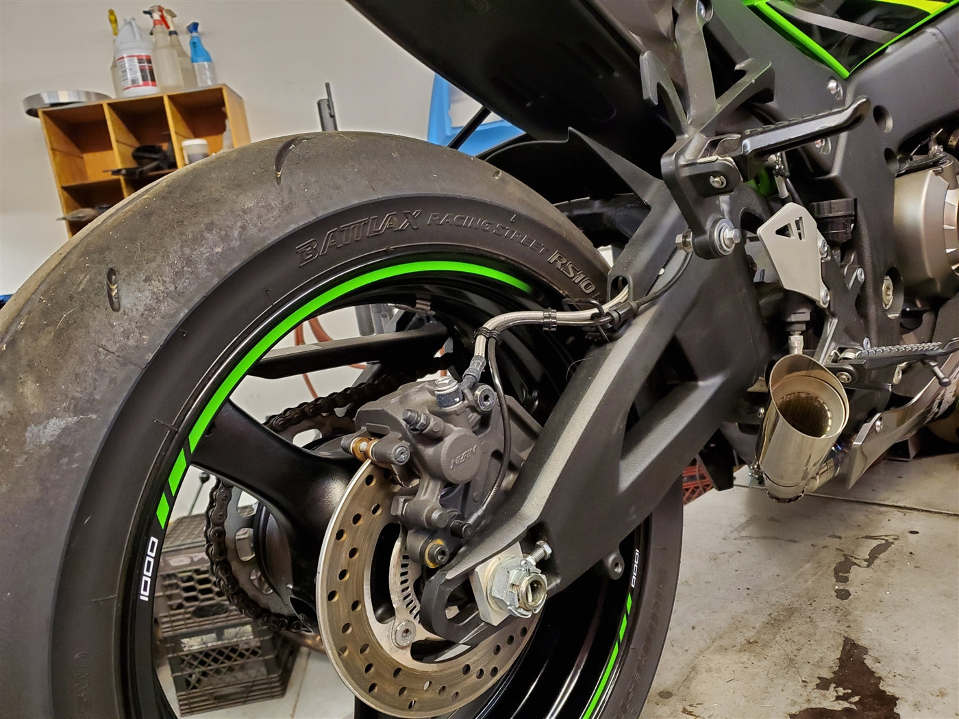 SHORTY ZX10 16-20 POLISHED VEZX10L6CDP*