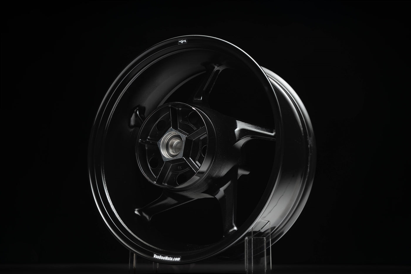WHEEL SNIPER REAR HAYABUSA 08-26 CERAMIC BLACK VWBUSAK8SCB01RB*