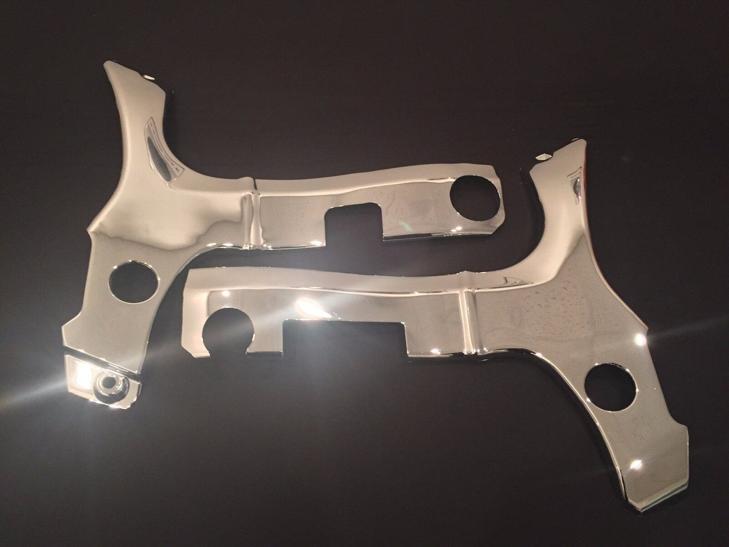 Frame Cover Hayabusa 1999-2025 Chrome Pair FC-S-300-CH