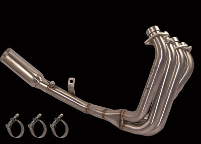 Voodoo Exhaust Shorty Full System with Polished Muffler - 2006-2020 Yamaha YZF R6 (VEFSR6VK6P)