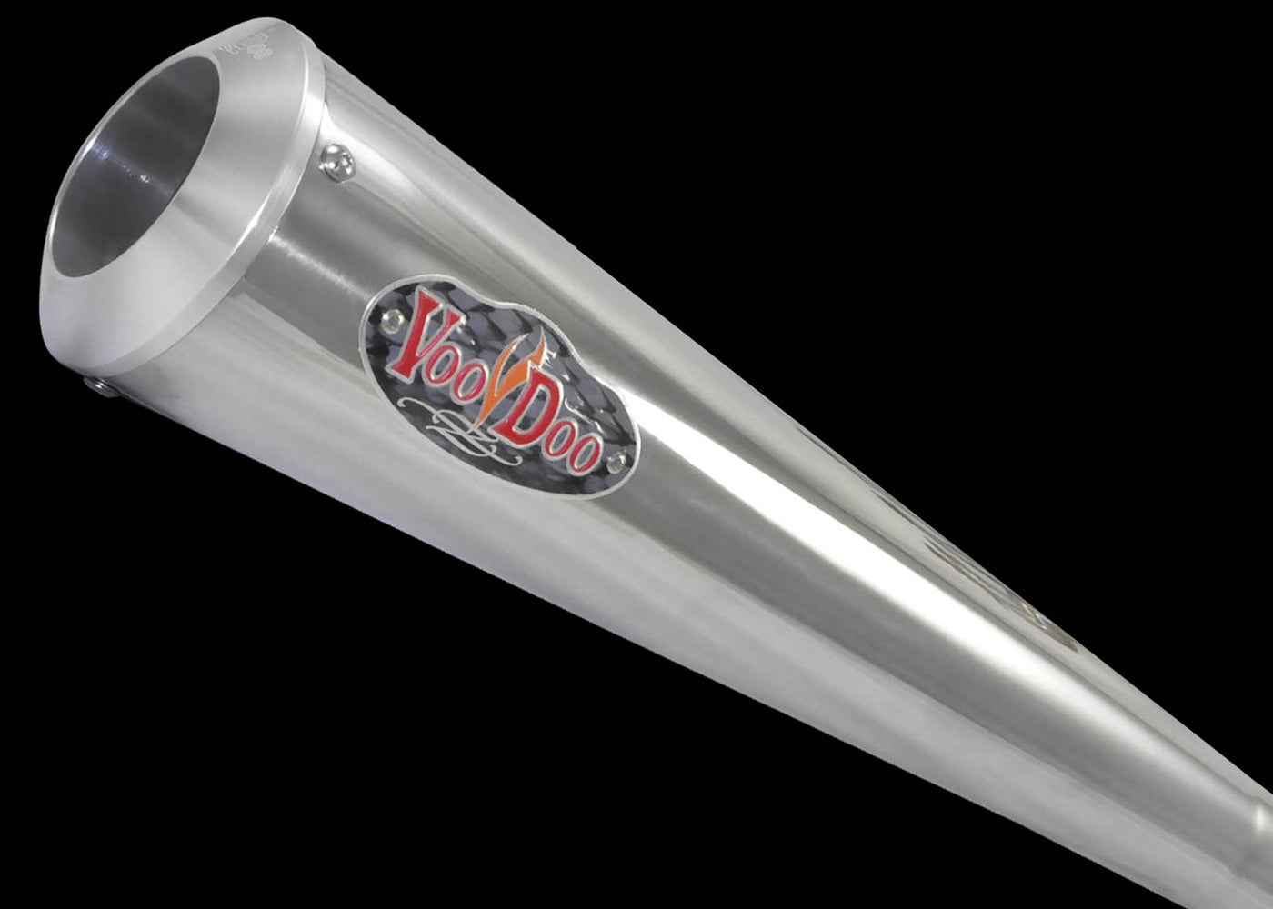 SIDEWINDER MEGAPHONE MUFFLER ONLY POLISHED VSEMP