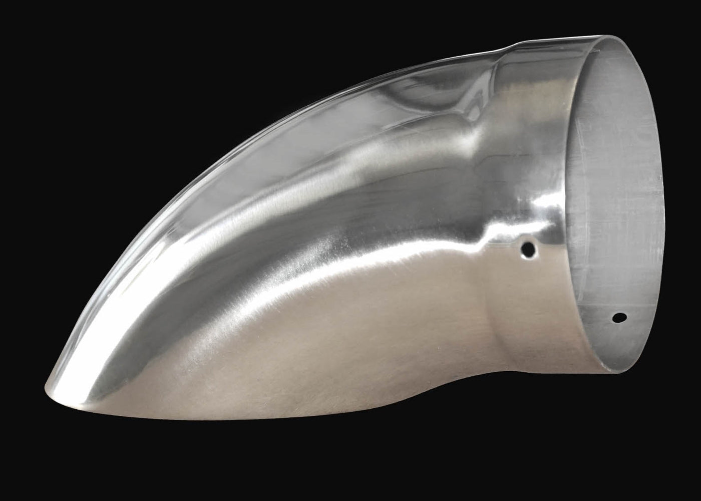 SIDEWINDER TURN DOWN TIP MEGAPHONE POLISHED VSEMTDP