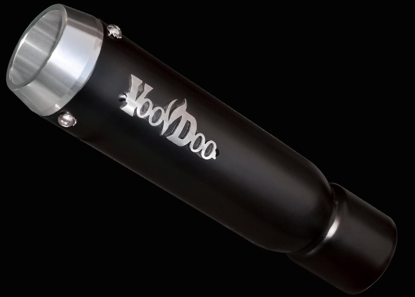 VOODOO MINI MEGAPHONE EXHAUST SUZUKI HAYABUSA 2022-2026 VMMEAMBUSAM2B STAINLESS STEEL - BLACK *Do Not Sell as a Slip-On. To Be Used with Full Exhaust Only*