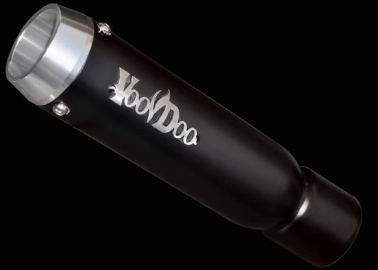 VOODOO MINI MEGAPHONE EXHAUST SUZUKI HAYABUSA 2022-2026 VMMEAMBUSAM2B STAINLESS STEEL - BLACK *Do Not Sell as a Slip-On. To Be Used with Full Exhaust Only*
