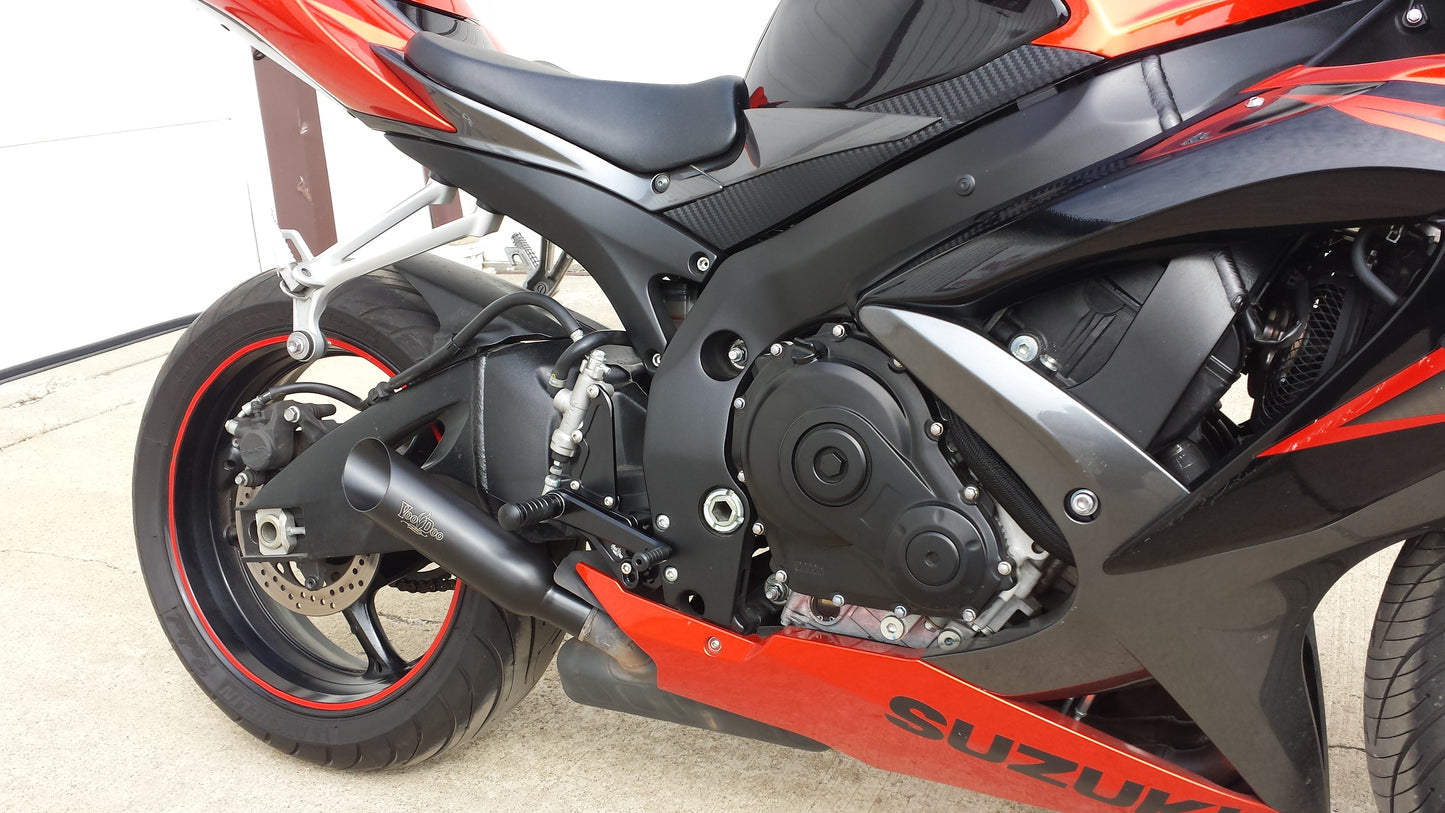 SHORTY GSXR600 GSXR750 08-09 BLACK VEGSXR67K8B*