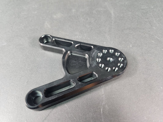 REARSET GRUDGE V BRACKET LEFT HAYABUSA 99-26 BLACK VRGLVBBUSAJ9B