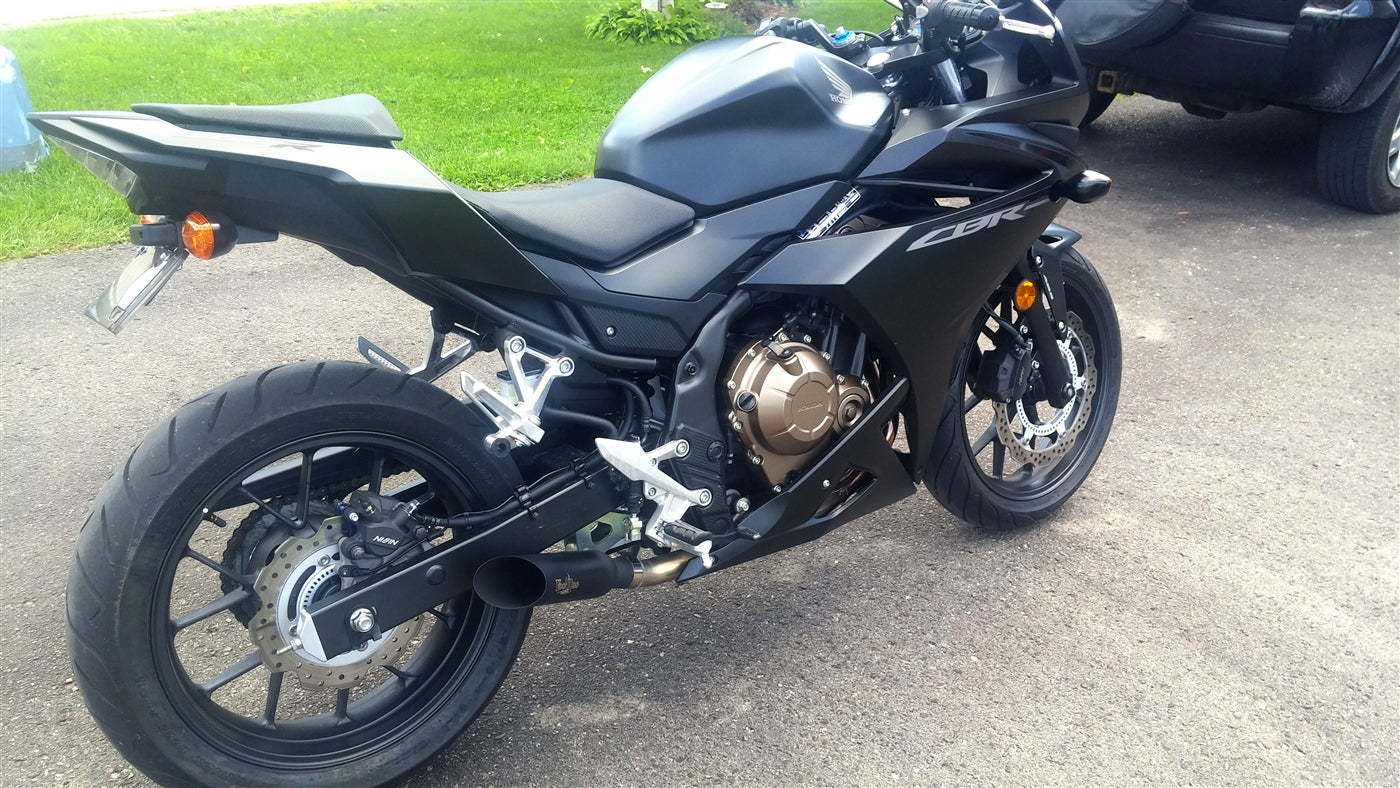 SHORTY CBR500R 13-22 POLISHED VECBR5L3P