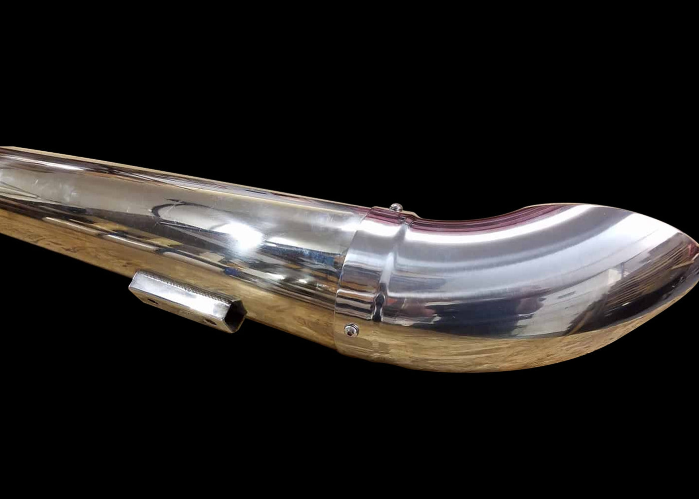 SIDEWINDER TURN DOWN TIP MEGAPHONE POLISHED VSEMTDP